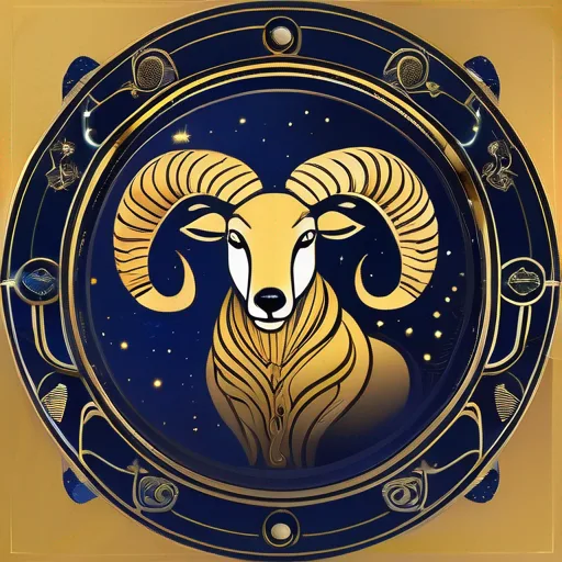 Aries zodiac symbol